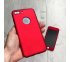 360° kryt Mate silikónový iPhone 7 Plus/8 Plus - červený